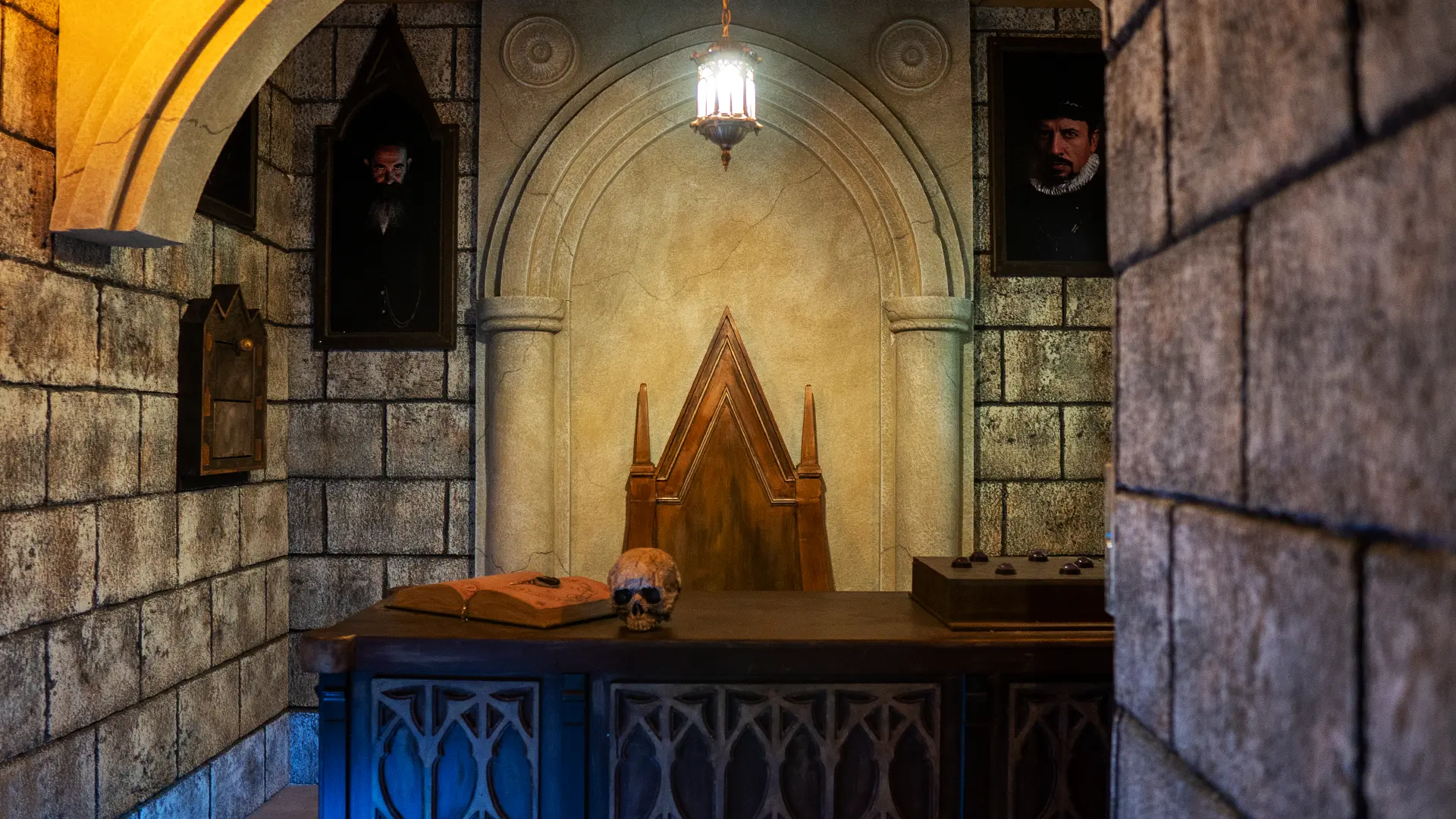 Escape room challenge at Game Over Escape Rooms